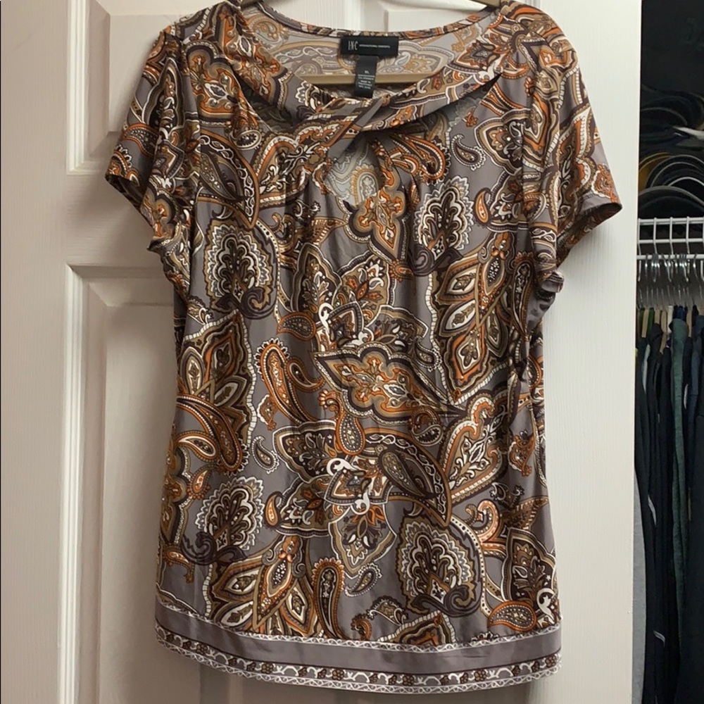 INC short sleeve top XL